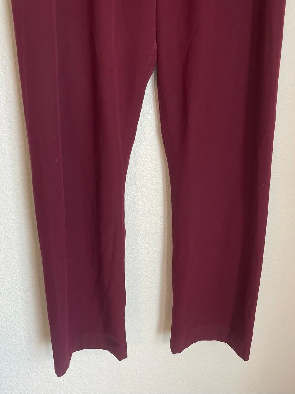 Figs Burgundy Pisco Basic Scrub Pants Size L 066